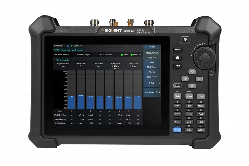 SHA860A Series Handheld Signal Analyzer