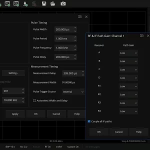 SNA6000-PM Pulse measurement option