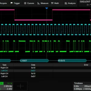 Siglent SDS6000L-i2S I2S trigger & decode license
