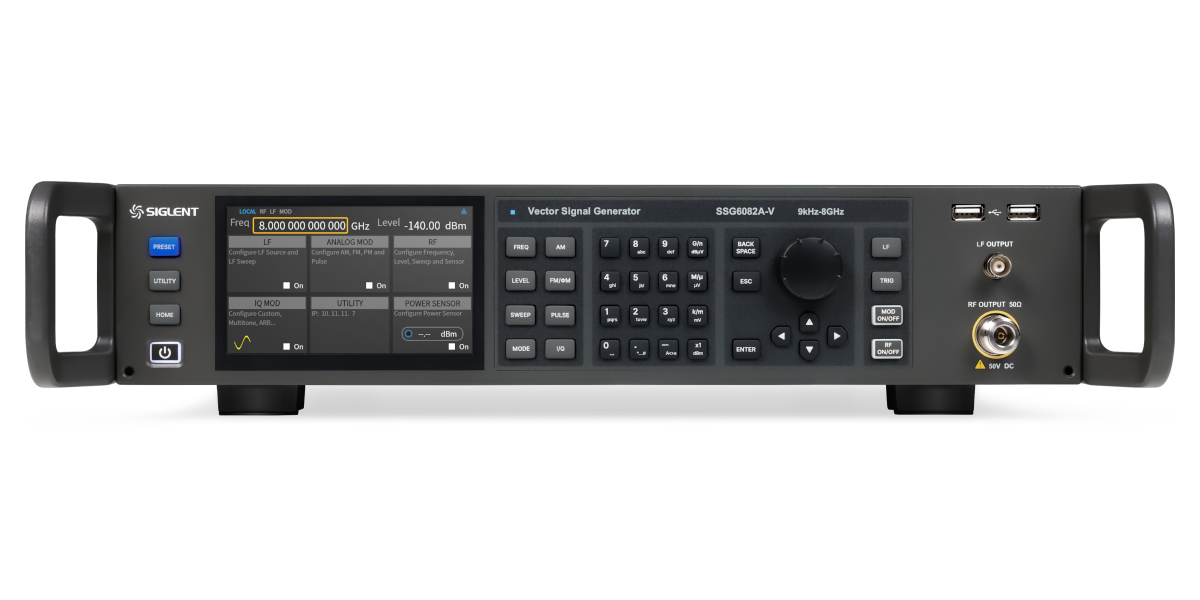 Siglent SSG6082A-V RF Vector Signal Generator